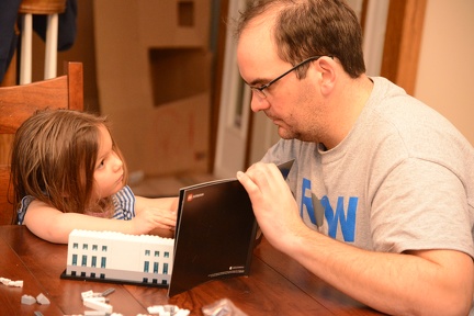 Legos with Papa3